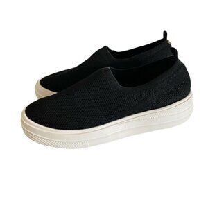 Carvela Black Campaign Flatform Sneaker 10